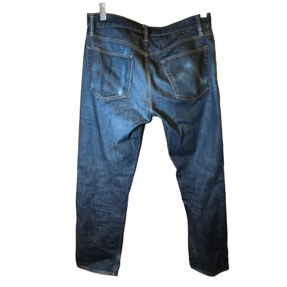 Banana Republic‎ Men's Distressed  Straight Leg Blue Jeans 31 x 30